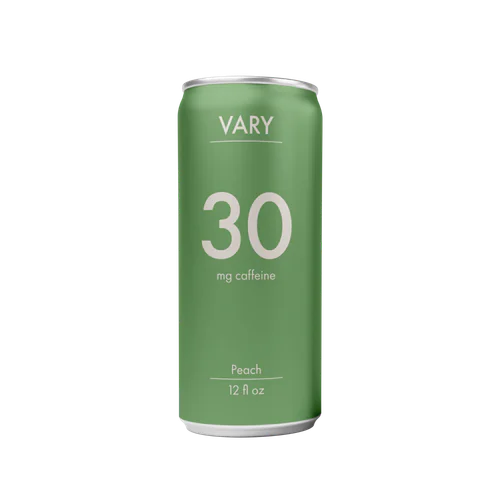 VARY 30 mg can, green. Product render.
